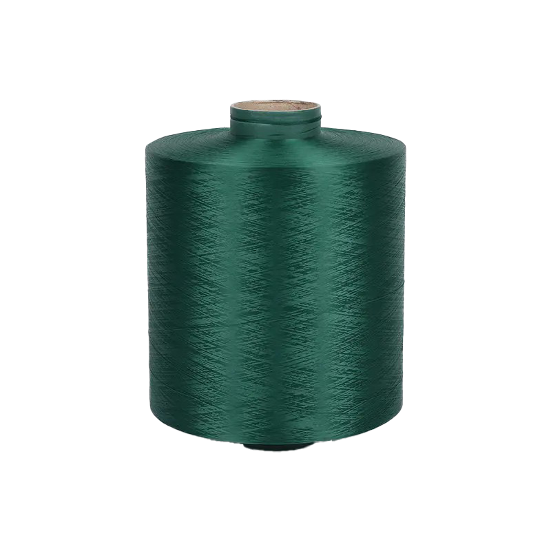Polyester garn dty 450d/192f dope farvet
