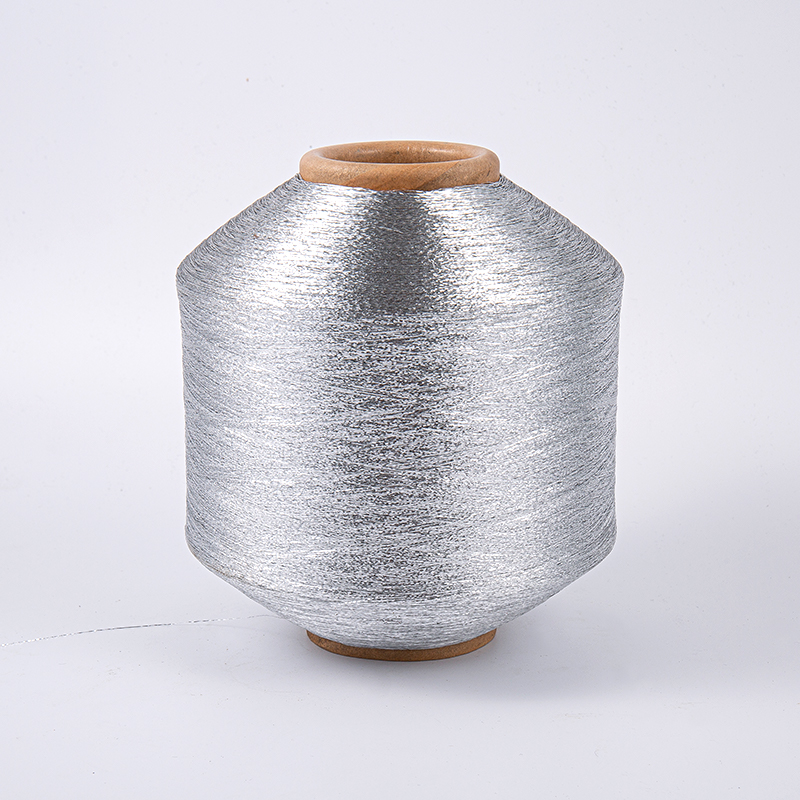Metallisk garn m polyester Metallisk garntråd til broderimaskine