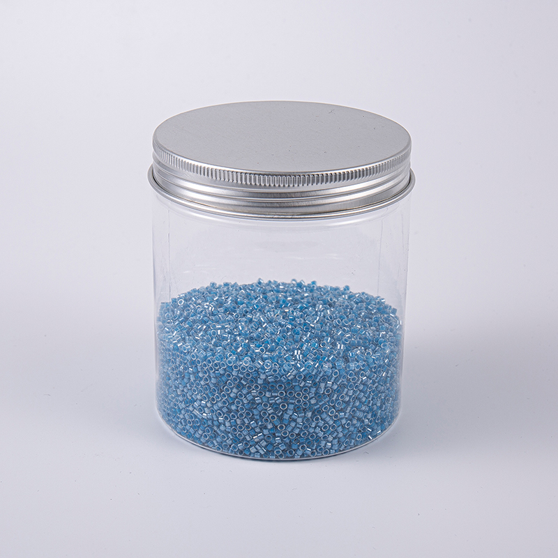 Søjleblå 3,0 mm broderi glasperler