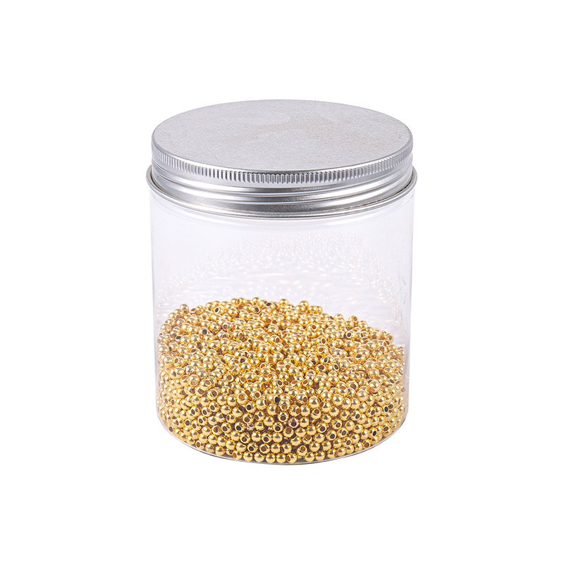 Guld perle stil stor 4,0 mm broderi glasperler